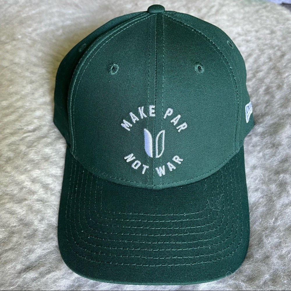 New Era 9FORTY LINKSOUL Make Par Not War Green Hat